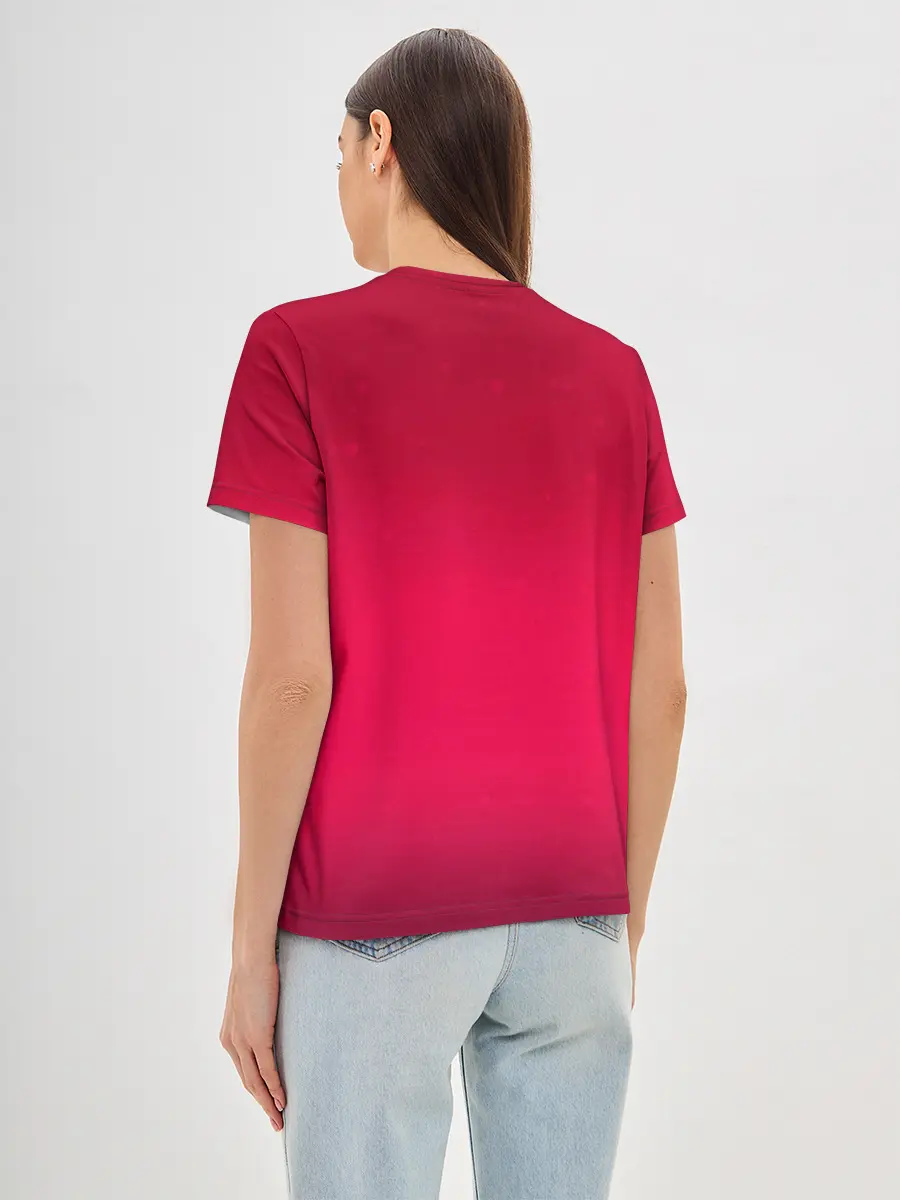 Женская базовая футболка / Jinx in love