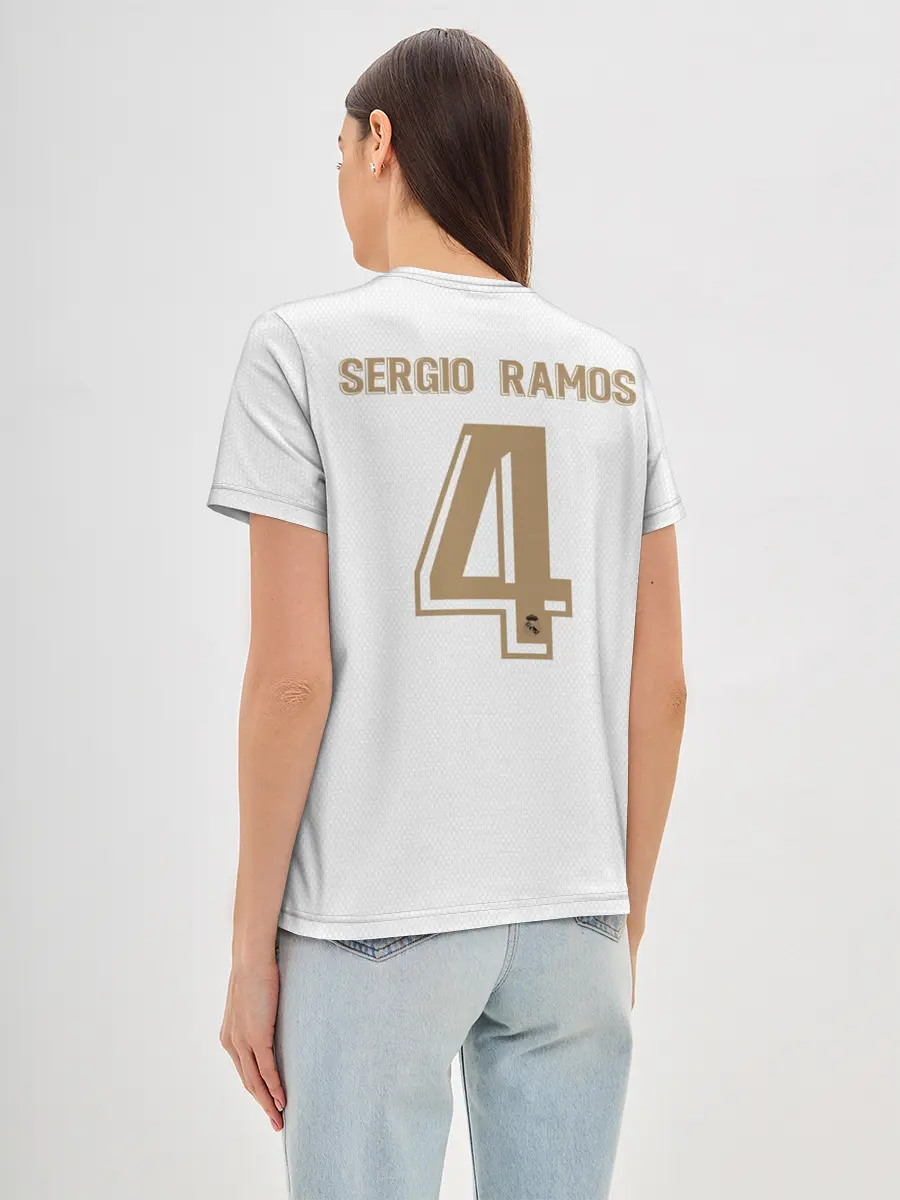 Женская базовая футболка / Ramos home 19-20