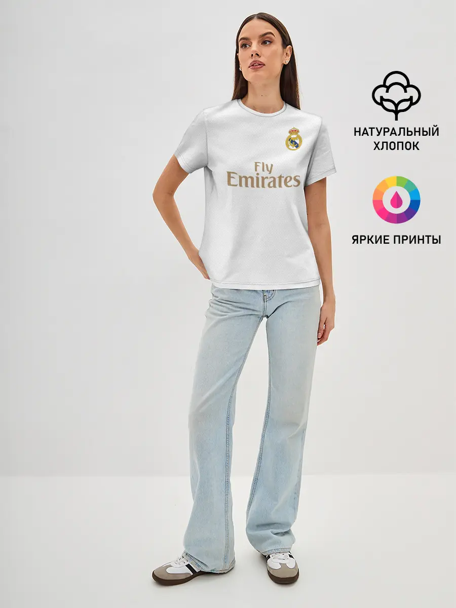 Женская базовая футболка / Ramos home 19-20