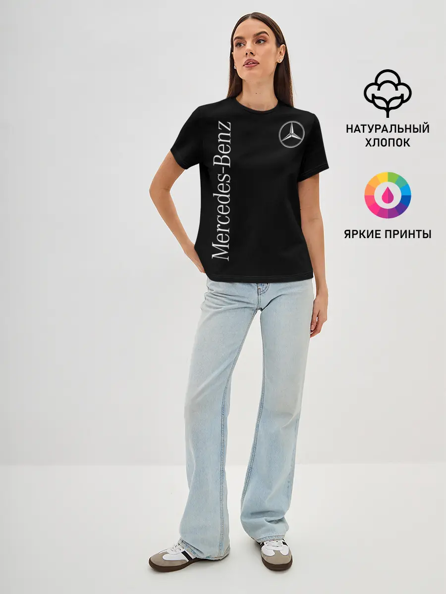 Женская базовая футболка / Mercedes-Benz