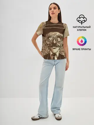 Женская базовая футболка / Стимпанк