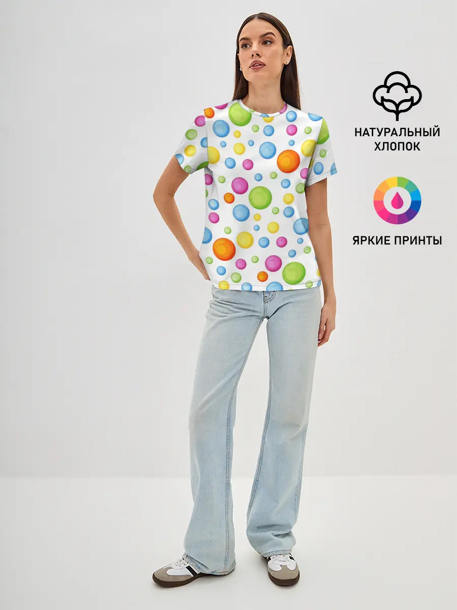 Женская базовая футболка / СИМПЛ ДИМПЛ | SIMPLE DIMPLE