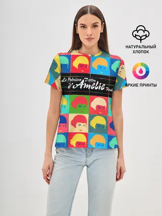 Женская базовая футболка / Amelie