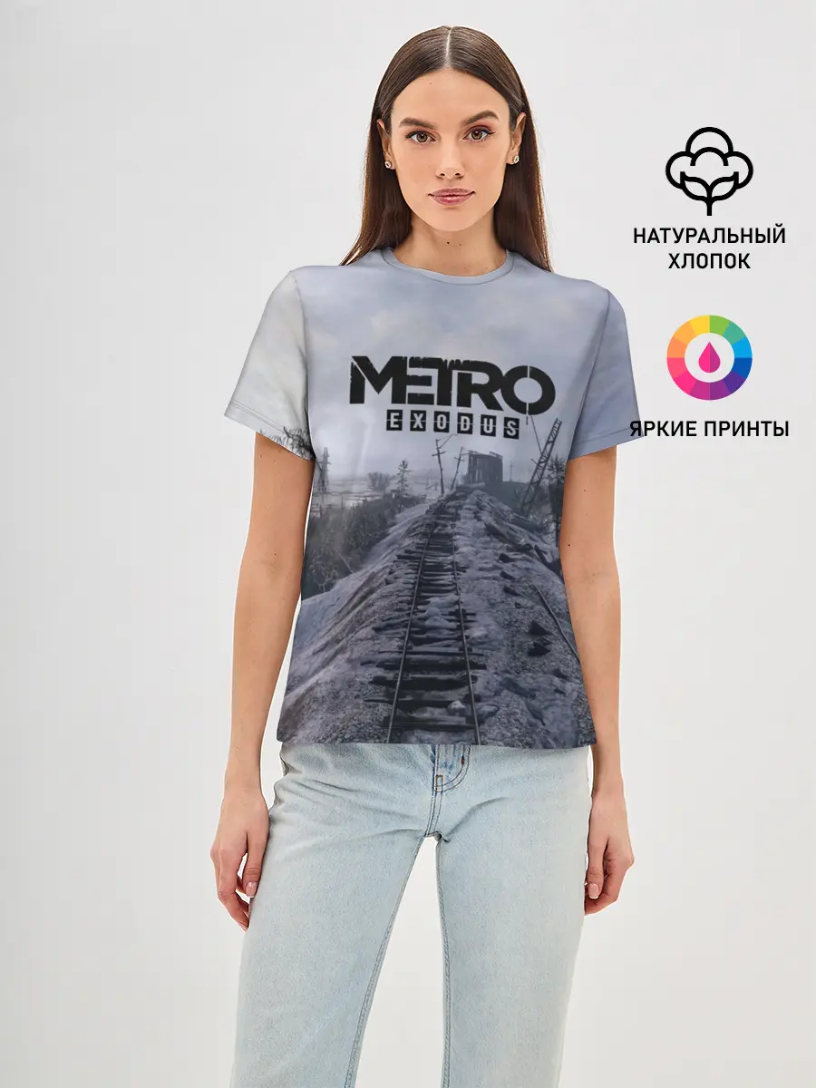 Женская базовая футболка / Metro Exodus