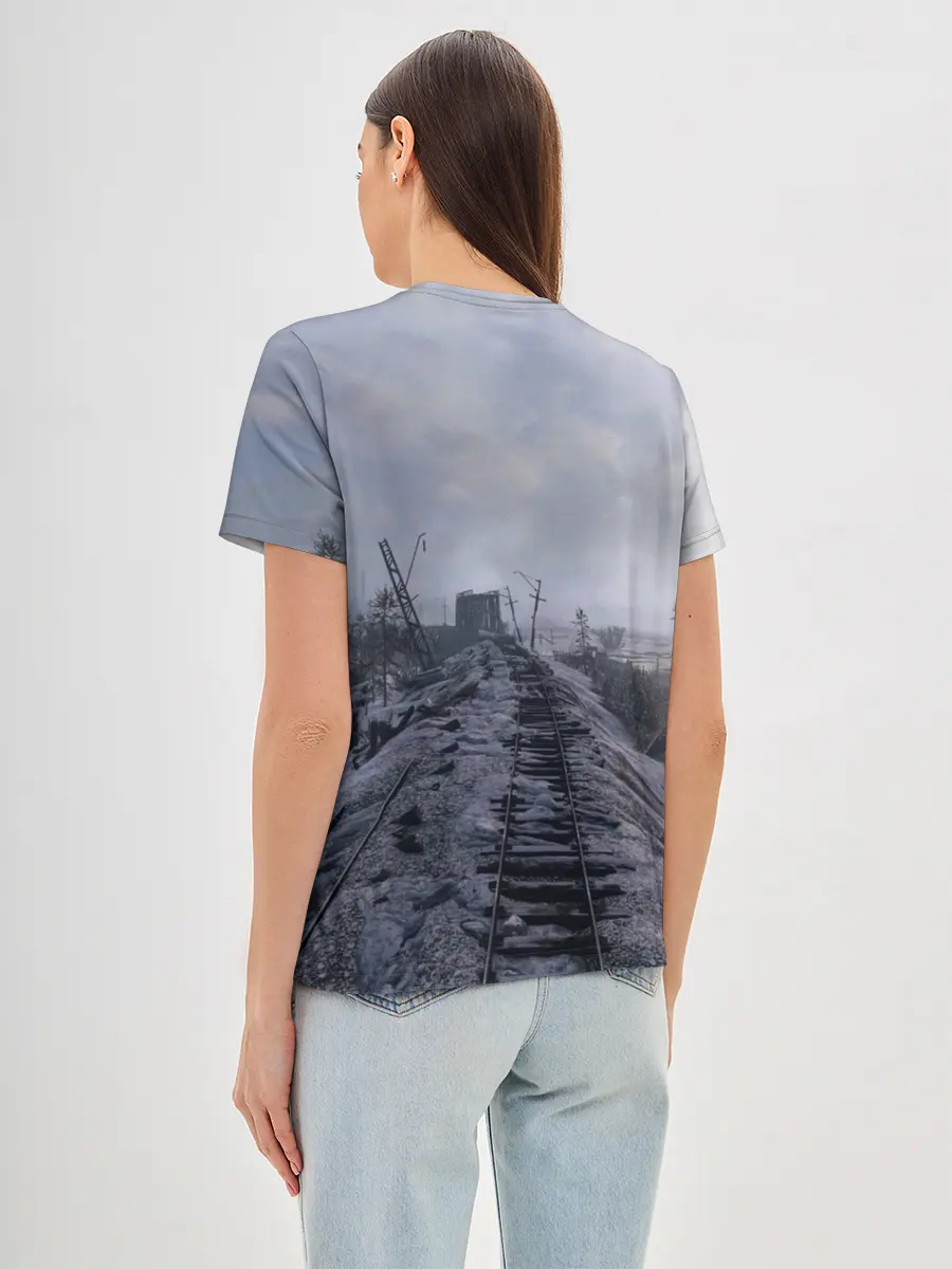 Женская базовая футболка / Metro Exodus