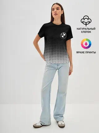 Женская базовая футболка / BMW