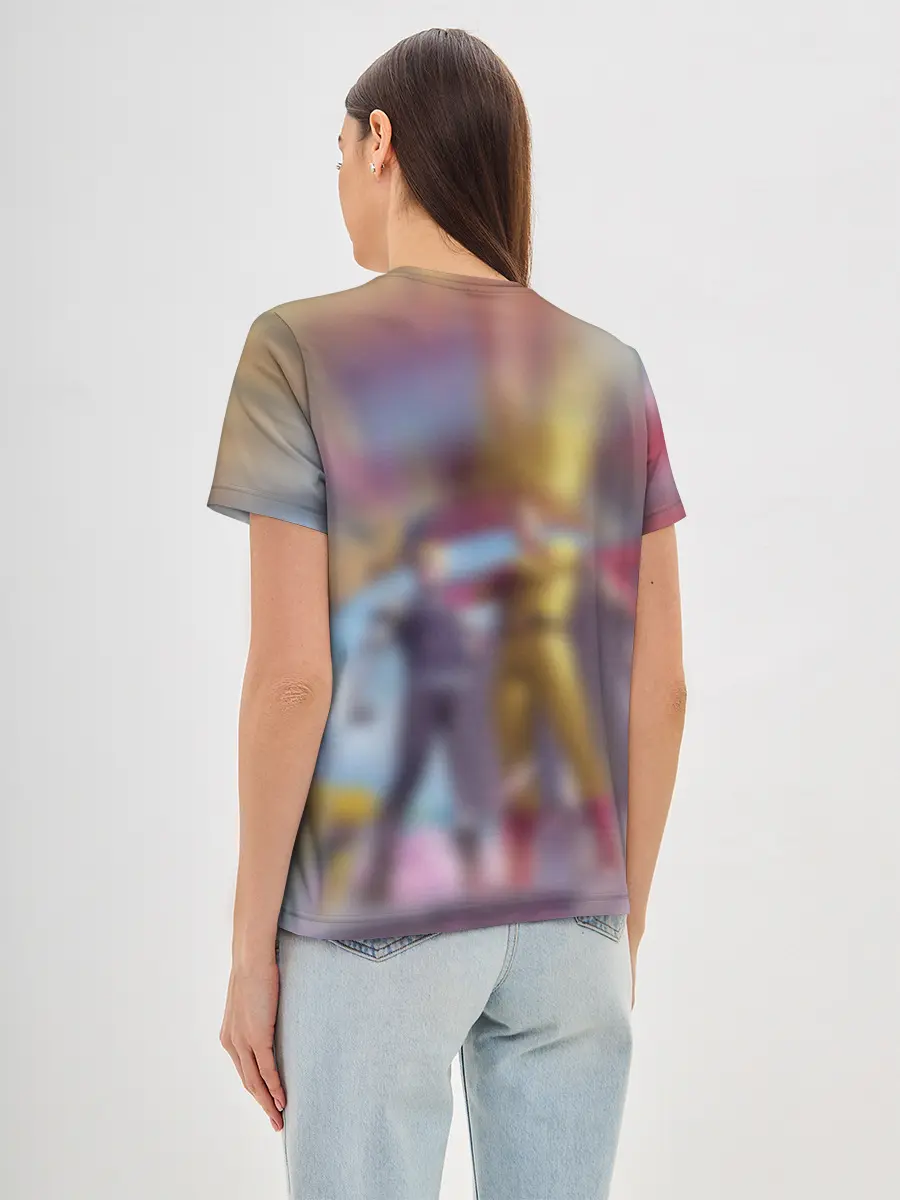 Женская базовая футболка / FREEFIRE | САЙТАМА