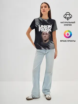Женская базовая футболка / ЧЕСТЕР | ЛИНКИН ПАРК