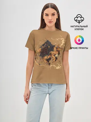 Женская базовая футболка / Дом Чермандера