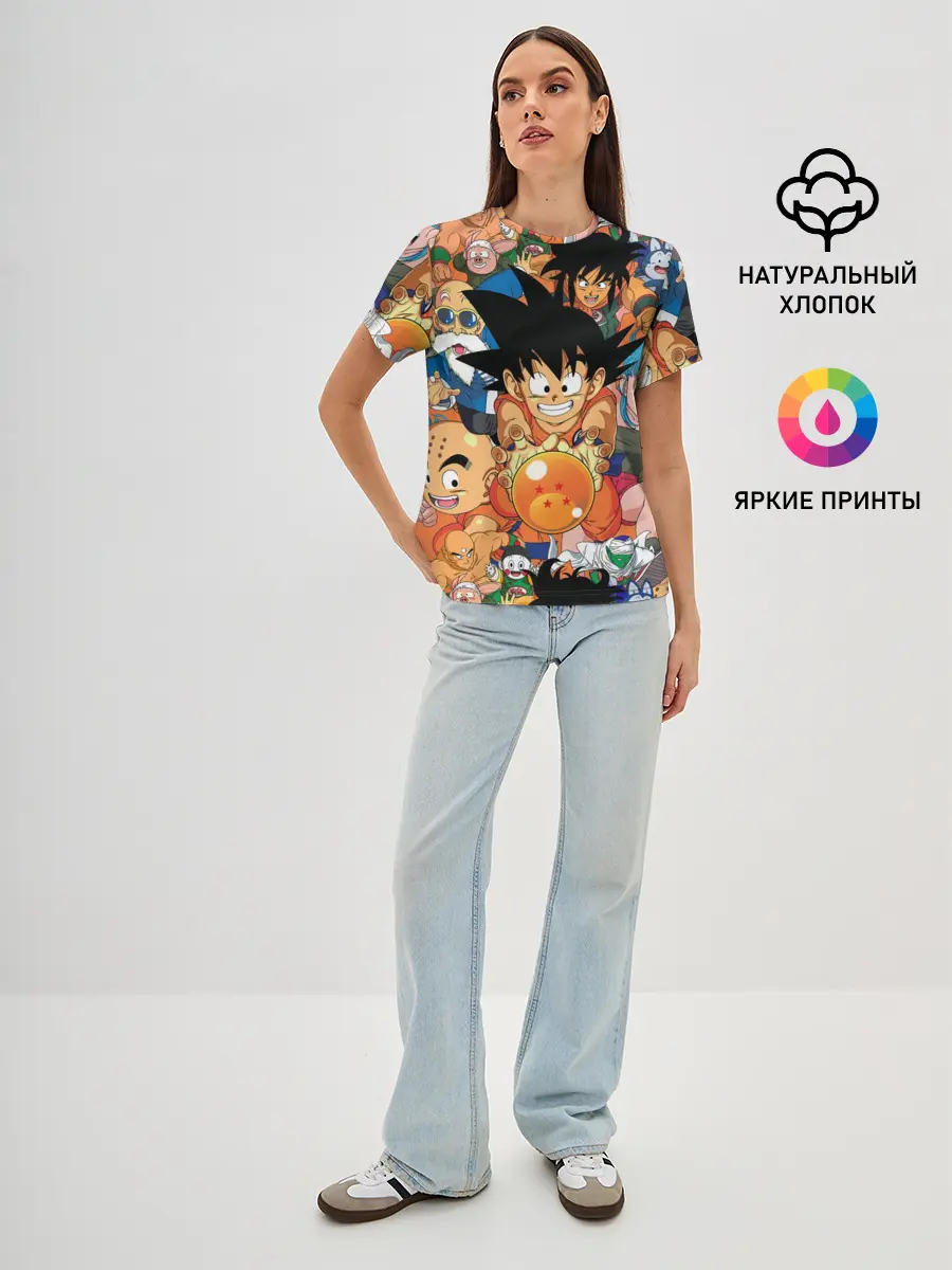 Женская базовая футболка / Dragon Ball