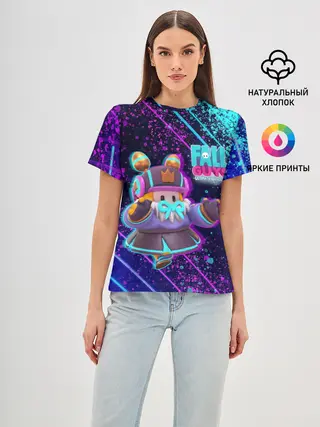 Женская базовая футболка / Fall Guys | Season 4