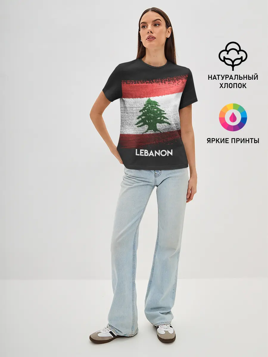 Женская базовая футболка / LEBANON