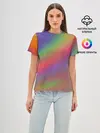 Женская базовая футболка / ГРАДИЕНТ