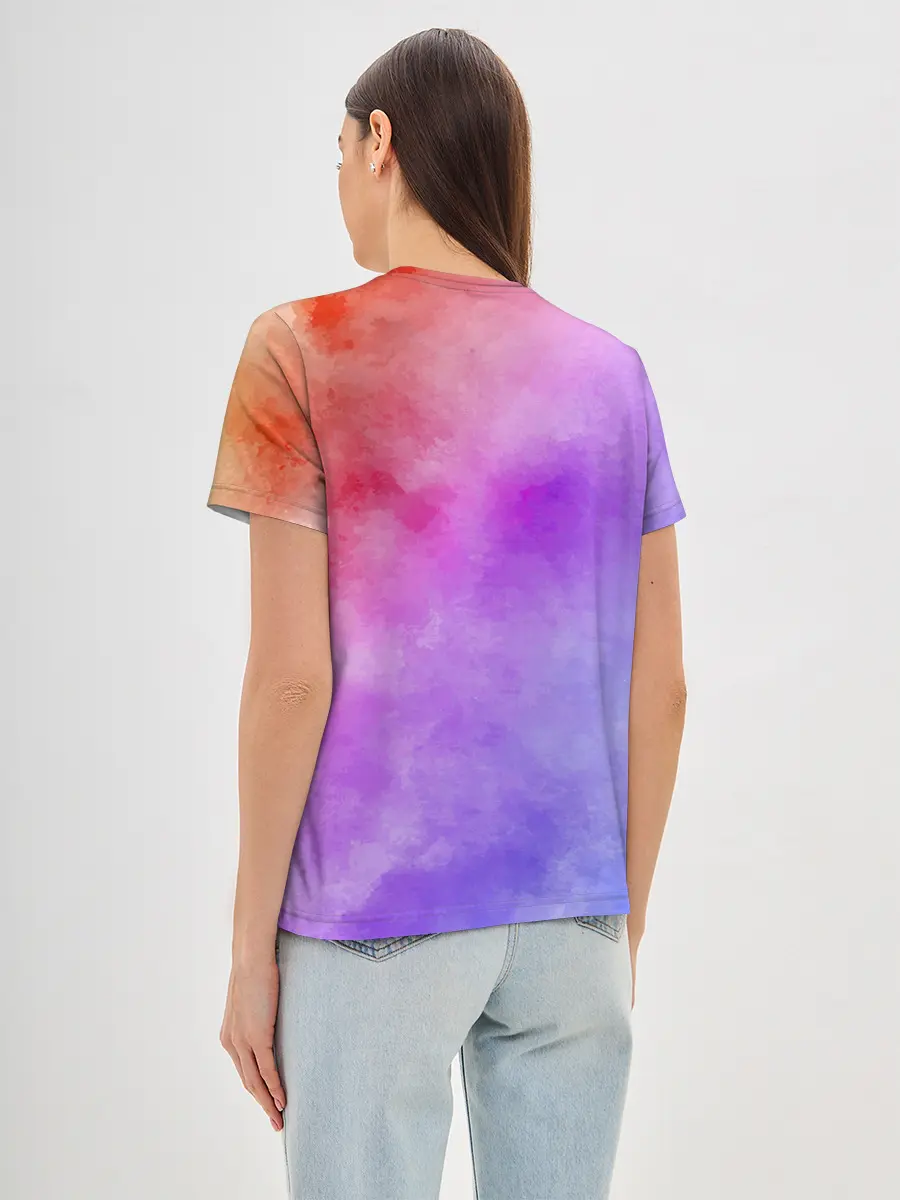 Женская базовая футболка / Русалка | Единорог