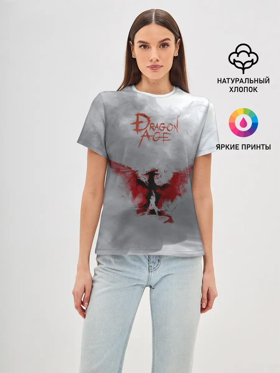 Женская базовая футболка / Dragon Age