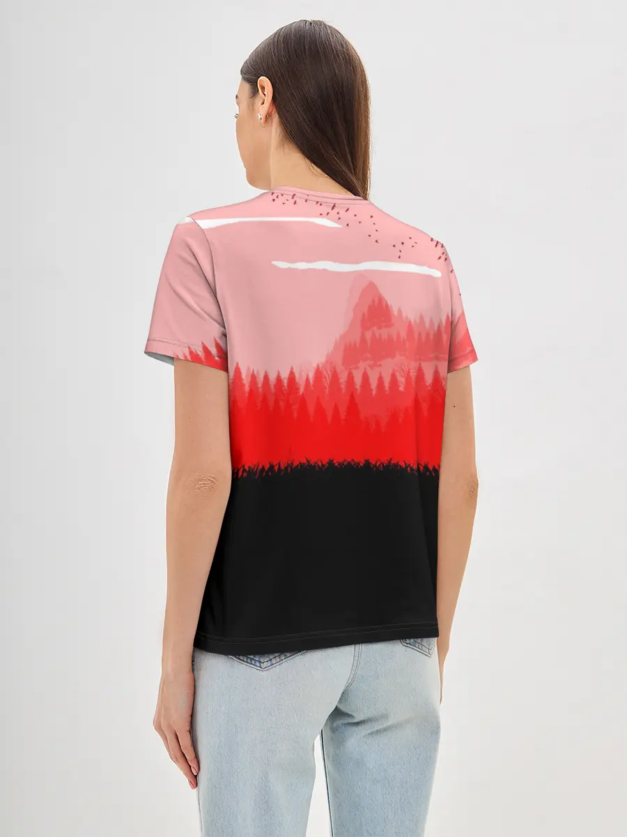 Женская базовая футболка / RED DEAD REDEMPTION 2