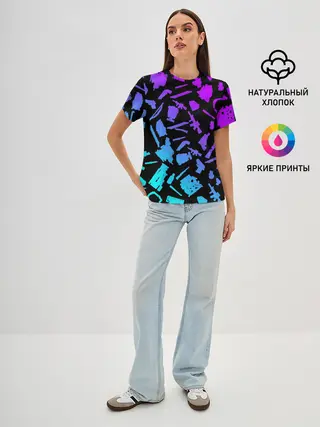 Женская базовая футболка / PATTERN THE LAST OF US