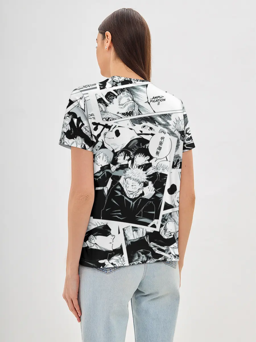 Женская базовая футболка / Магическая битва / Jujutsu Kaisen