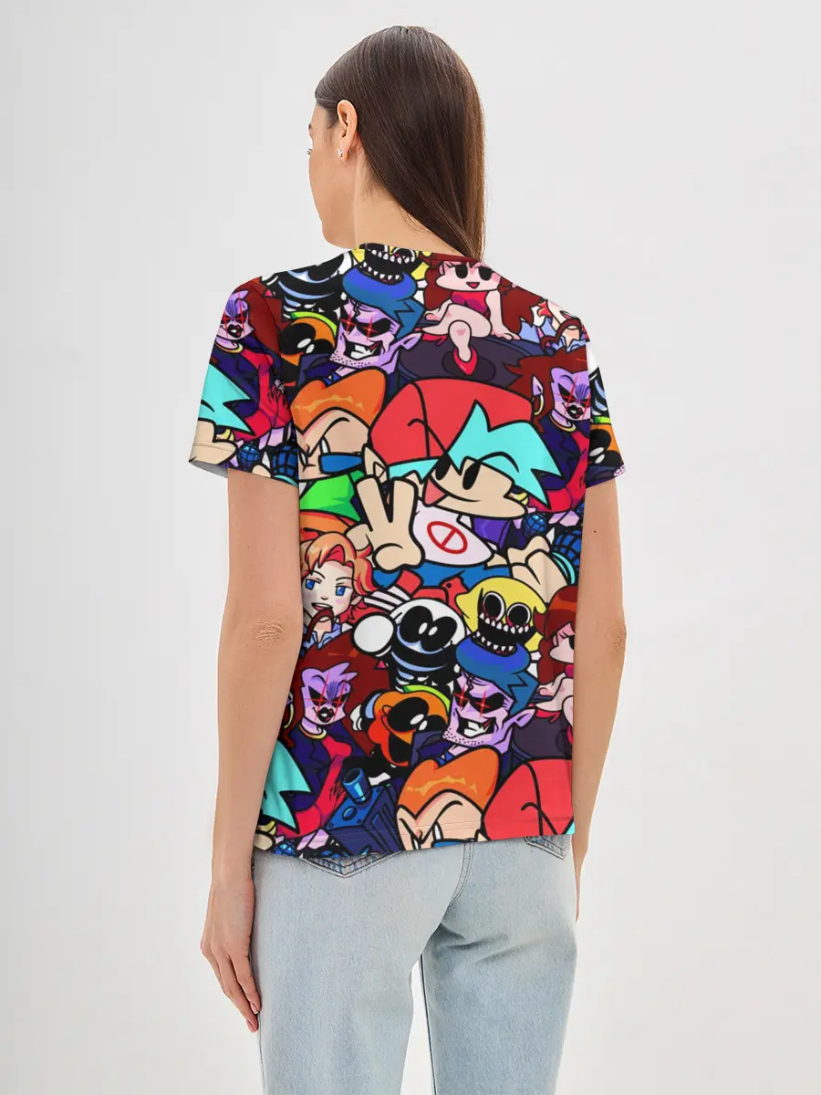 Женская базовая футболка / Friday Night Funkin