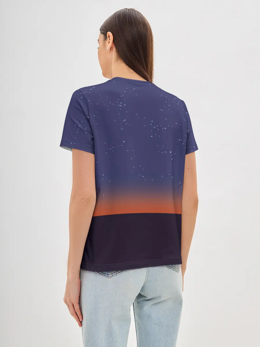 Женская базовая футболка / Конь Бо Джек