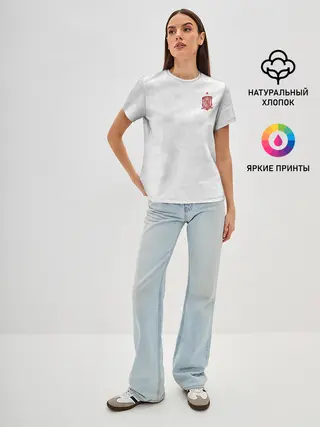 Женская базовая футболка / форма сборной Испании
