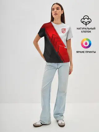 Женская базовая футболка / Porsche