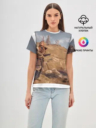 Женская базовая футболка / Horizon Zero Dawn