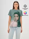 Женская базовая футболка / Ariana Grande