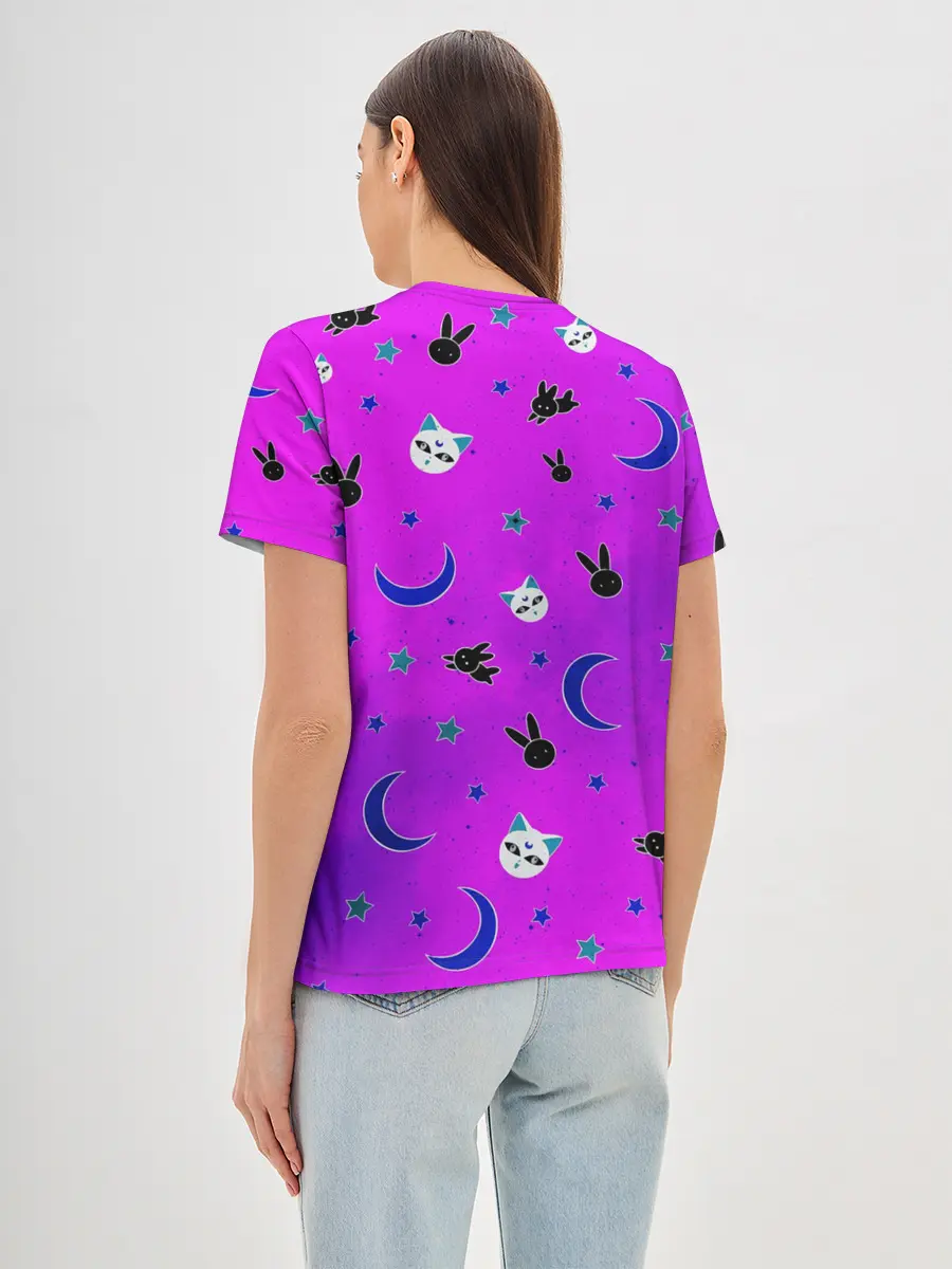 Женская базовая футболка / GOTHIC SAILOR MOON