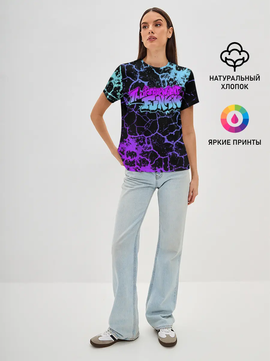 Женская базовая футболка / Friday Night Funkin