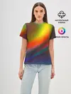 Женская базовая футболка / ГРАДИЕНТ