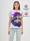 Женская базовая футболка / KDA Akali