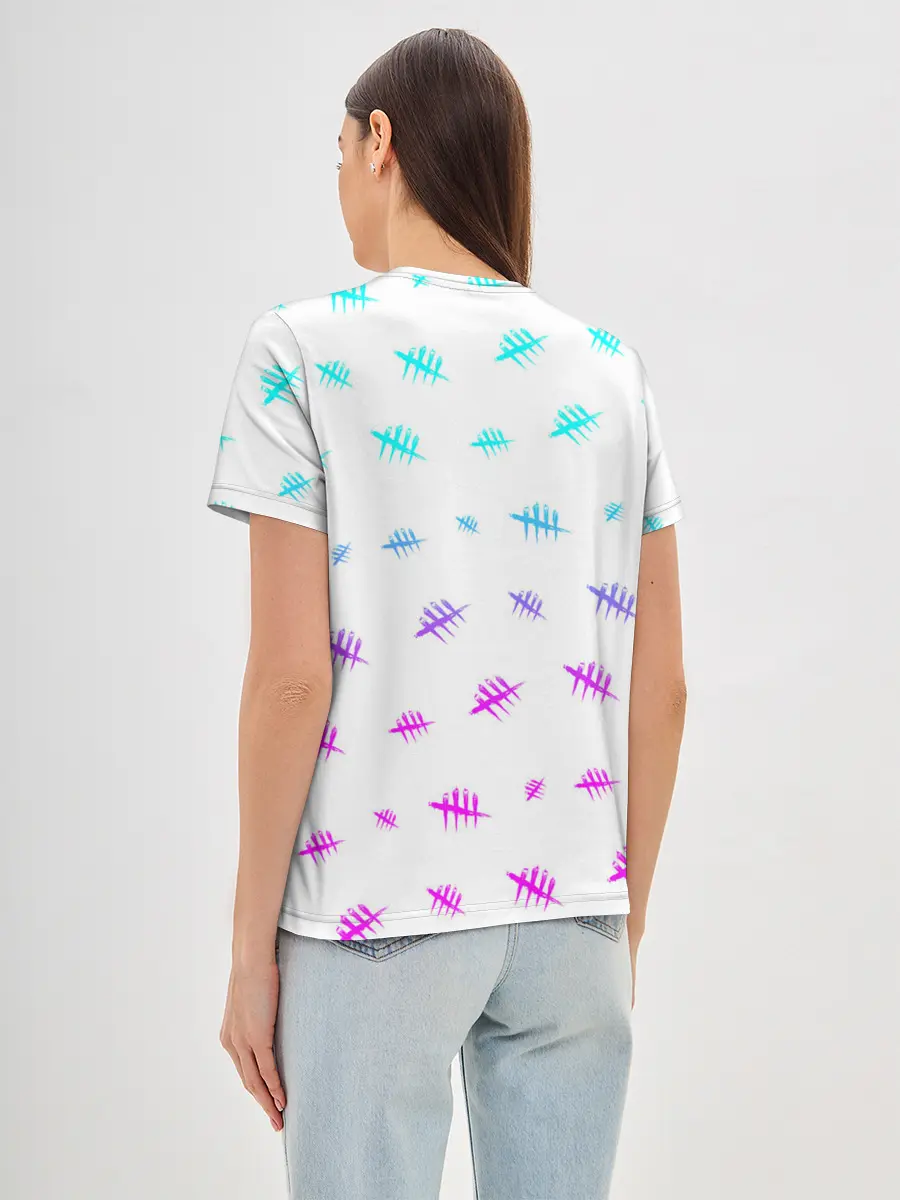 Женская базовая футболка / DEAD BY DAYLIGHT