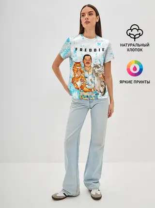 Женская базовая футболка / Queen