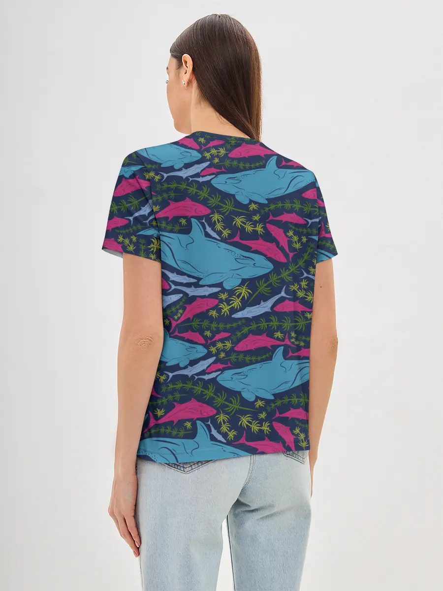 Женская базовая футболка / Касатки