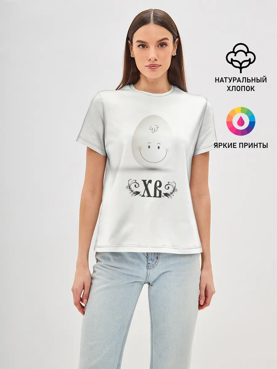 Женская базовая футболка / Пасха