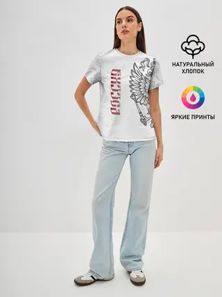 Женская базовая футболка / Россия