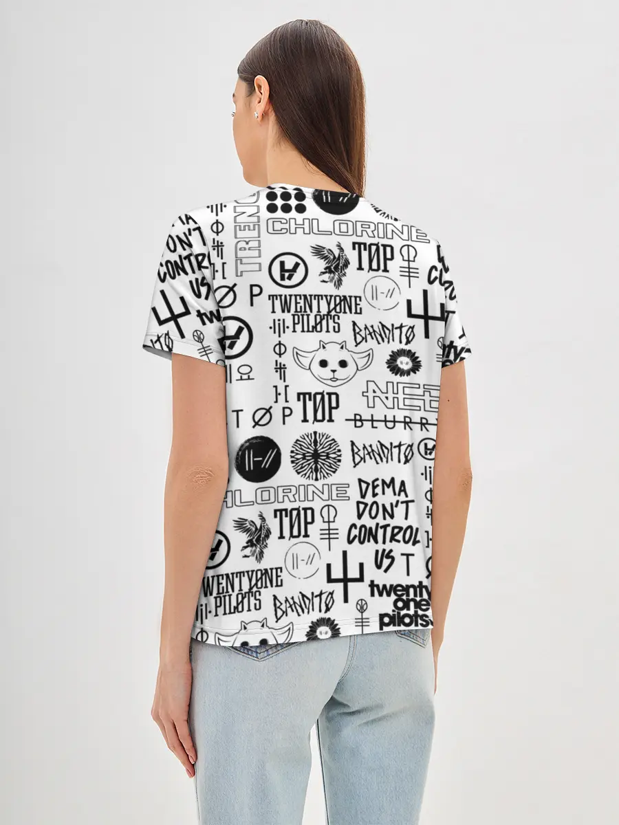 Женская базовая футболка / TWENTY ONE PILOTS