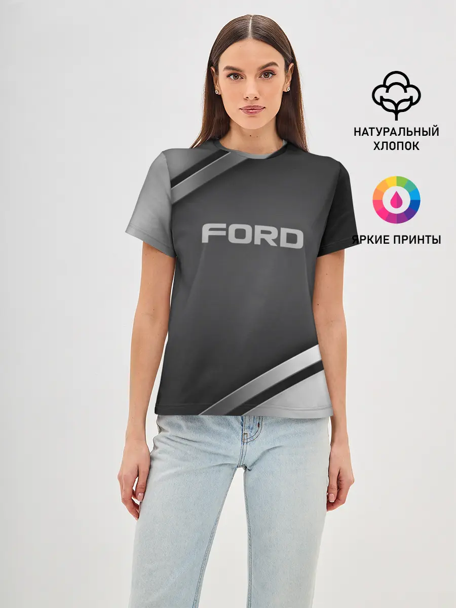 Женская базовая футболка / Ford