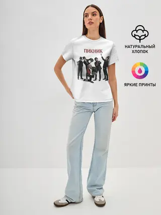 Женская базовая футболка / Пикник альбом