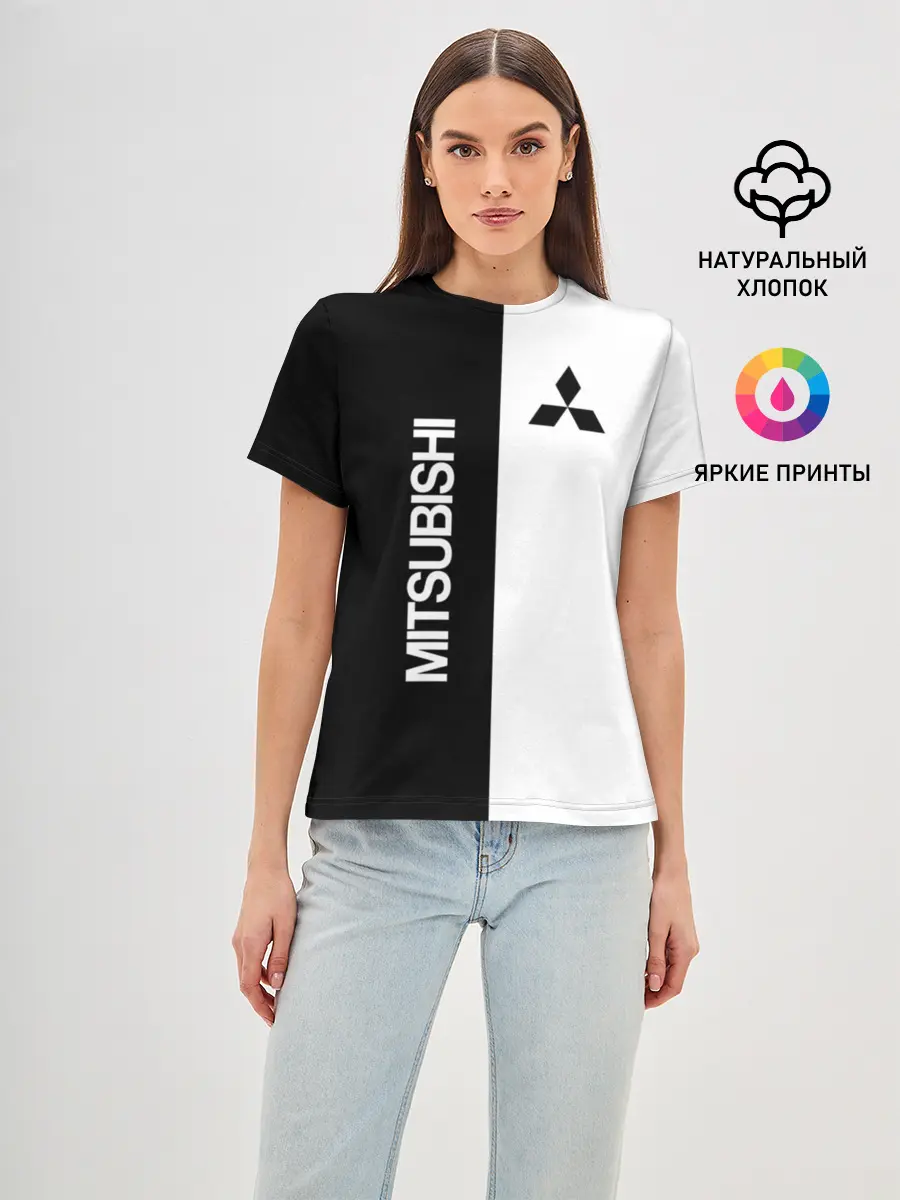 Женская базовая футболка / Mitsubishi