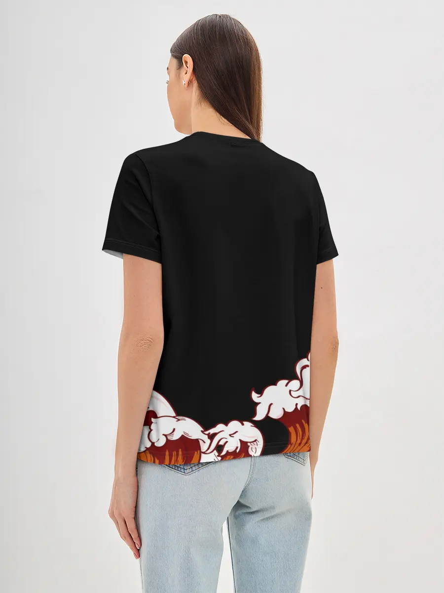 Женская базовая футболка / Юдзи Итадори | Магическая битва