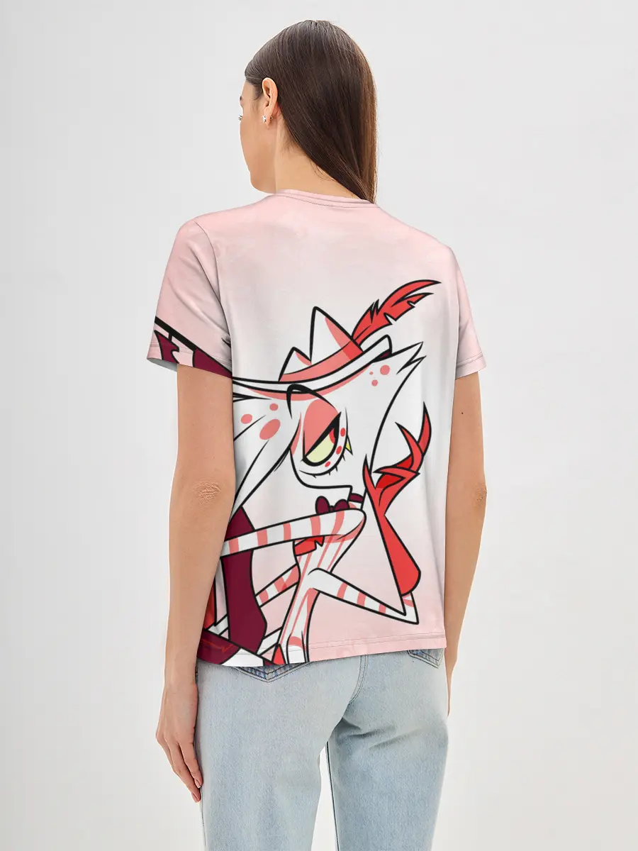 Женская базовая футболка / ОТЕЛЬ ХАЗБИН ЭНДЖЕЛ ДАСТ