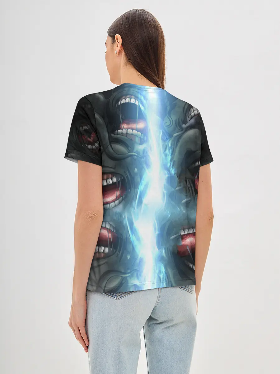 Женская базовая футболка / Оверлорд Пасти