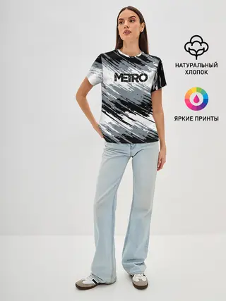 Женская базовая футболка / METRO