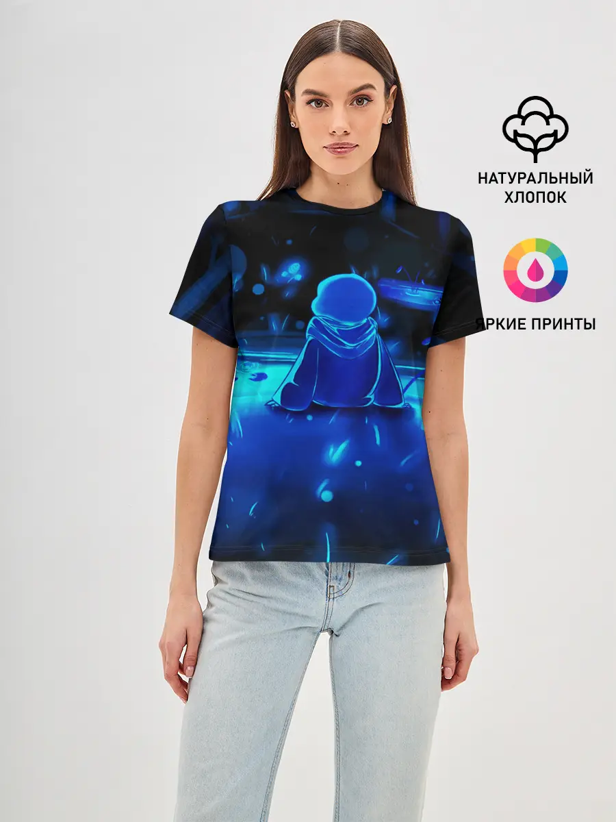 Женская базовая футболка / UNDERTALE