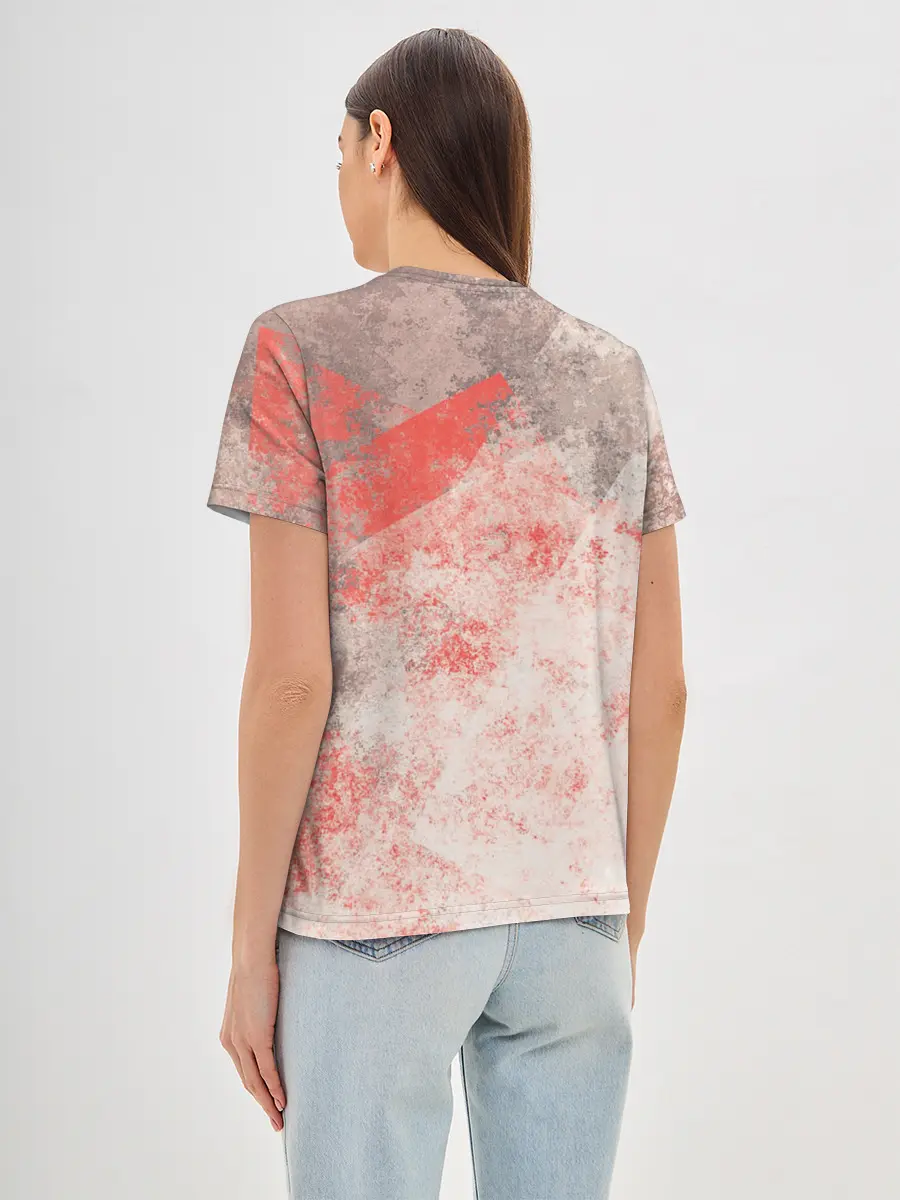 Женская базовая футболка / Билли Айлиш стиль гранж