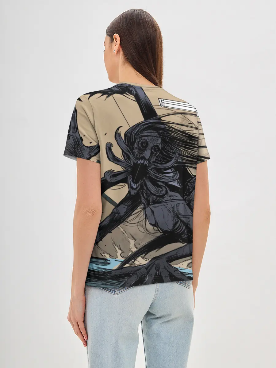 Женская базовая футболка / Мерико Чан