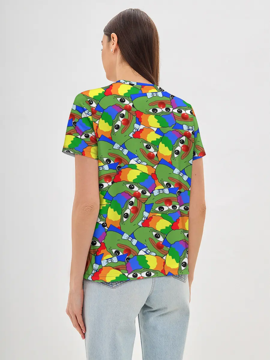 Женская базовая футболка / ПЕПЕ КЛОУН