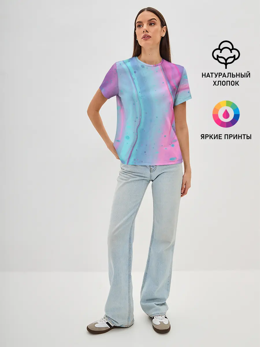 Женская базовая футболка / COLORS